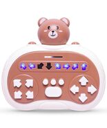 Rhythm Master Dance Machine Handheld Game Red Bear Educational Toy - $82.71 MXN