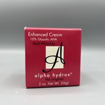 (1) Alpha Hydrox The Original ENHANCED CREAM 10% Glycolic AHA NEW 2oz - £38.85 GBP
