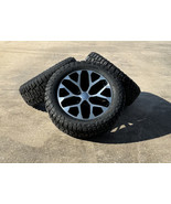 20&quot; Black and Machine Snowflake Wheels Blackhawk R/T Tires For GMC Sierr... - $36,171.45 MXN