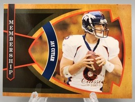 2007 Jay Cutler, Donruss Classics Membership /1000 #M-14 - £3.34 GBP