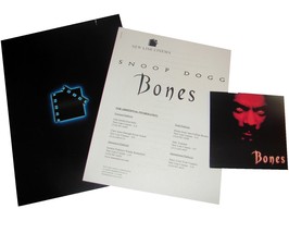2001 BONES Movie PRESS KIT Folder Photo Disc Production Notes Snoop Dogg... - $15.99