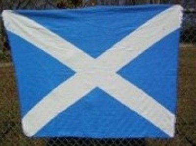 Scotland St Andrews Cross 50x60 Polar Fleece Blanket Throw - $15.88
