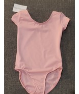 Weissman Pale Pink Leotard Bodysuit Nylon Short New Girl Child Size - $151.48 MXN