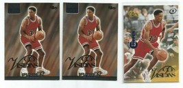 Three (3) Scottie Pippen 1996 Classic Visions Regular &amp; Futures Cards #2, #125 - £3.97 GBP