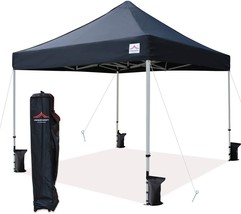 UNIQUECANOPY 10&#39;x10&#39; Ez Pop Up Canopy Tent Commercial Instant Shelter with Heavy - £200.47 GBP