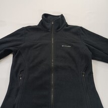Columbia XL0098 Women's Black Pocket Full Zip Fleece Jacket Size Medium Chest 38 image 15