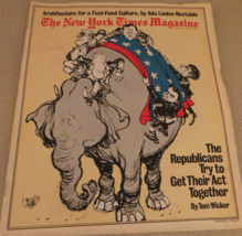 New York Times Magazine Republicans; Tom Robbins; Opera; Fashion, Febru 1978 VG+ - £27.65 GBP