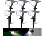 NYMPHY Solar Garden Lights: 4-Pack LED Spotlights - £51.61 GBP