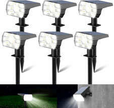 NYMPHY Solar Garden Lights: 4-Pack LED Spotlights - £51.29 GBP