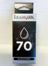 NEW Lexmark 70 BLACK Ink Cartridge12A1970 for Kodak Samsung Compaq Printers - £13.24 GBP