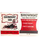 Showboat Inn Hotel Vintage Matchbook Greenwich Conn Unstruck Lot Of 2 E19A - $565.67 MXN