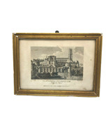 Jean Jerome Baugean Antique Litho Lithograph Art Paris Cathedral Notre D... - $116.86