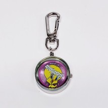 1999 Looney Tunes Tweety Bird Armitron Purse Bag Clip On Clock Watch-In Case - £23.28 GBP