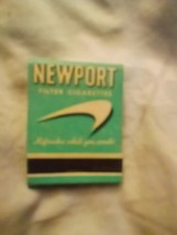 Newport Cigarettes Matchbook Cover 1960&#39;s - £8.95 GBP