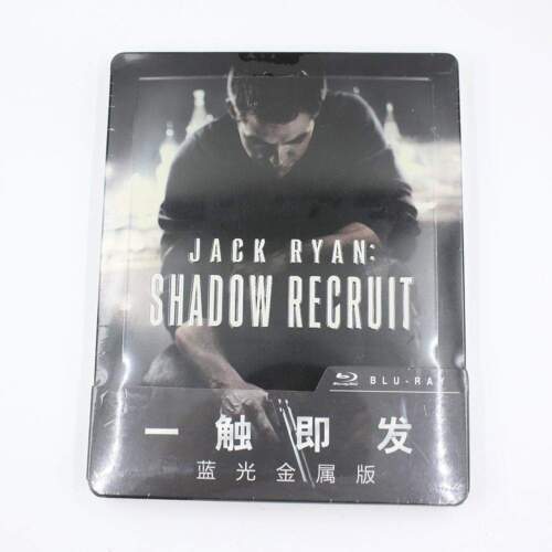New Sealed Jack Ryan: Shadow Recruit Steelbook Iron box BD Blu-ray BD50 ... - $29.69