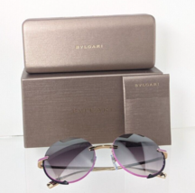 Brand New Authentic Bvlgari Sunglasses 6153 2014/58 56mm Lavender Gold Frame - £158.23 GBP