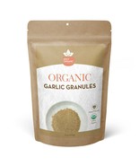 Organic Garlic Granules (4 OZ) - NON GMO Granulated Garlic With Strong F... - £5.93 GBP