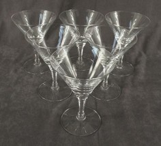 Vintage Lot 6 FOSTORIA Crystal STOCKHOLM Pattern Champagne Tall Sherbets... - £36.01 GBP