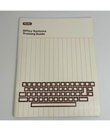 Wang Computers Office Systems Training Guide 1982 Manual with Large Disk - $14.13