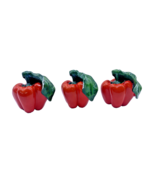 Peppers Cabinet Drawer Knobs Novelty Vegetable Food Red Figural Vintage ... - €33,76 EUR