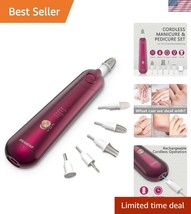 Versatile 5-Speed Electric Nail Trimmer Kit - Corded &amp; Cordless Options ... - $1,120.91 MXN