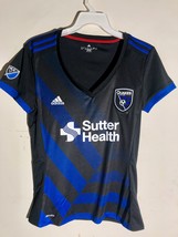 Adidas Women&#39;s Mls Team Jersey San Jose Earthquakes Black Size S - £6.70 GBP