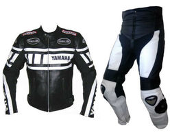 Racing Motorbike Leather Suit Mens MOTOGP Motorcycle Biker Leather Jacket Pant - £227.26 GBP