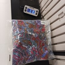 Vintage Floral Blouse Top Notch Long Sleeve Collared Shirt Women’s Chest 59" image 10