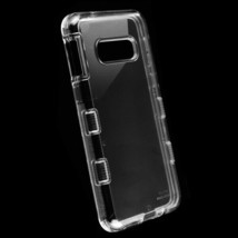 For Samsung Galaxy S10e (5.8&quot;) Hybrid Armor Impact Case Cover Transparent Clear - £12.87 GBP