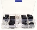 100Pcs Heatsink Assortment Kit Small Cooler Aluminum Heatsink Set For Co... - $29.99