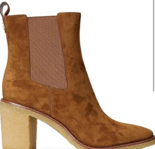 LAUREN RALPH LAUREN- Marianna- Brown-Water Resistant Suede Bootie- Women... - $40.00