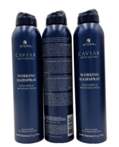 Alterna Caviar Anti-Aging Working Hairspray 7.4 oz-3 Pack - £73.06 GBP