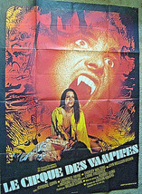 HAMMER FILMS (VAMPIRE CIRCUS) RARE FRENCH VER,LARGE SIZE 3-SHEET MOVIE P... - £459.28 GBP