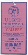 1988 US Open Golf TIcket Practice Round Monday 6 13 88 Curtis Strange - £191.98 GBP