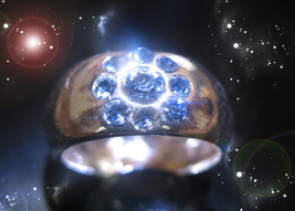 HAUNTED RING GOLDEN ASCENDED GRID OF POWER MAGICK HIGHEST LIGHT COLLECTION - £7,922.90 GBP