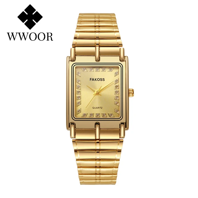New Luxury Gold Man&#39;s Watches Business Waterproof Male Clock Stainless S... - £15.71 GBP