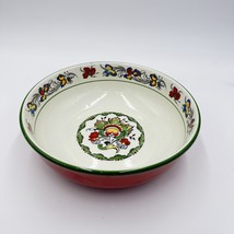 Antique Porsgrund Porcelain Norway Nordic Rose Serving Bowl Hand Painted... - $252.00