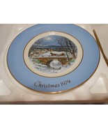 Vtg Avon &quot;Dashing Through the Snow&quot; Christmas Plate 1979 Enoch Wedgewood... - $171.72 MXN