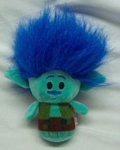 Hallmark Itty Bittys Trolls Branch The Blue Troll 6&quot; Plush Stuffed Animal Toy - $14.85