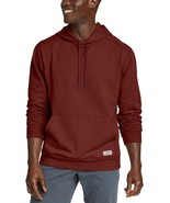 Eddie Bauer Men’s Pullover Kangaroo Pocket Hoodie, RED, Large - £17.22 GBP