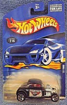 2001 Hot Wheels Collector No #216 &#39;32 FORD Black Talluville State Trooper w/5 Sp - £5.91 GBP