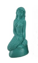 Scratch &amp; Dent Teal Green Sitting Mermaids Bookends Set of 2 - £17.50 GBP