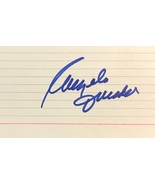 ANGELO DUNDEE Autographed Hand SIGNED 3x5 INDEX CARD BOXING w/COA - £15.81 GBP