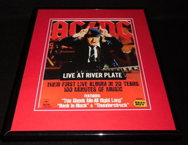 AC/DC 2012 Live at River Plate No Bull Framed 11x14 ORIGINAL Advertisement - $34.64