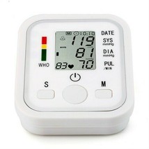 Arm Blood Pressure Pulse Monitor Electronic LCD Digital Screen - £27.13 GBP