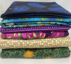 Cut Yardage Fabric Lot Multicolored 11+ Yards Total NEW - $56.99