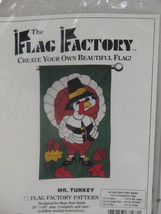 The Flag Factory Mr. Turkey Pattern Create Your Own Flag New - £7.77 GBP