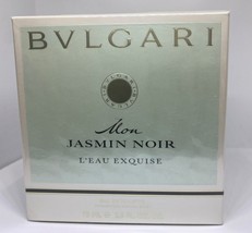 Bvlgari Mon Jasmin Noir L&#39;eau Exquise for Women 2.5 oz 75 ml Eau de Toilette EDT - £320.08 GBP