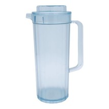 Tupperware Acrylic Preludio Tall Drink Pitcher 2003A-2 Watercolor Blue 2 Quart - £11.51 GBP