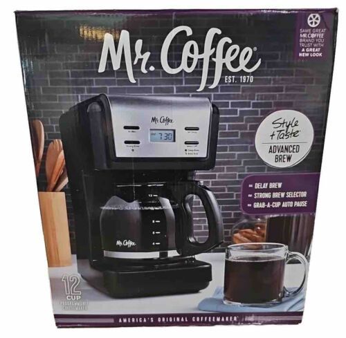 Primary image for Mr. Coffee JWX31 12-Cup Programmable Coffeemaker New